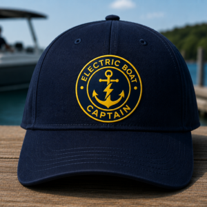 Electric Boat Captain Cap