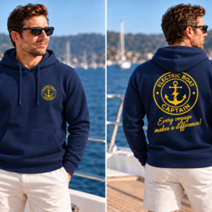 Electric Boat Captain Hoodie (Mens)